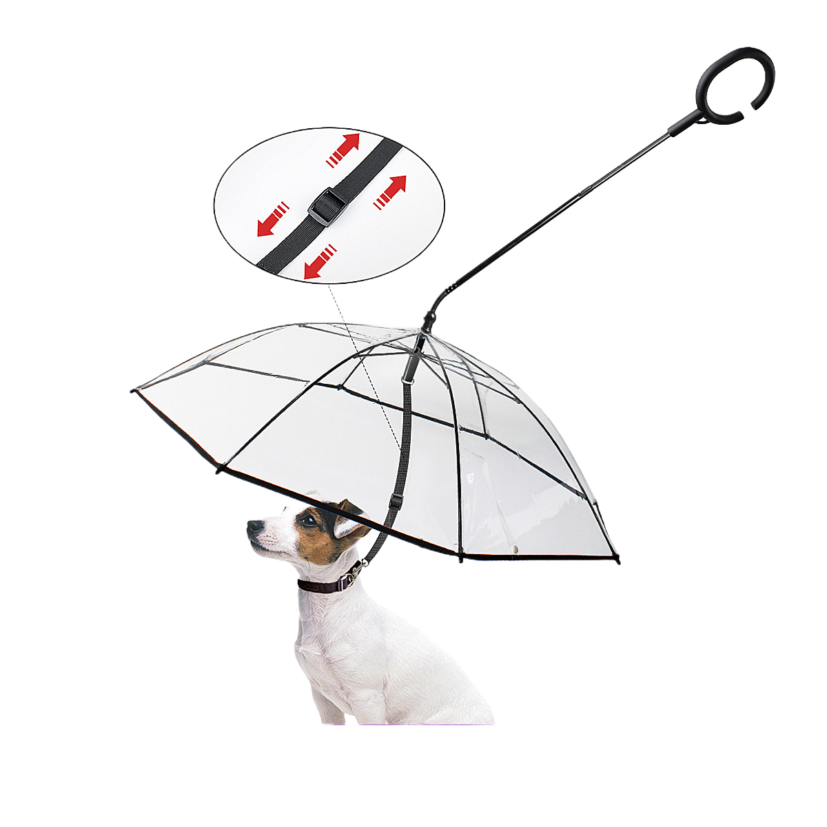 Umbrella dog leash