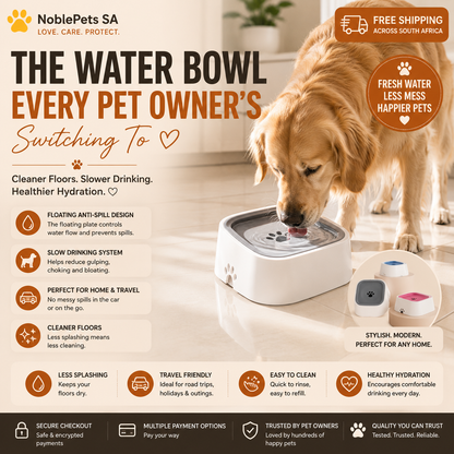 Noble Flow™ Floating Pet Water Bowl