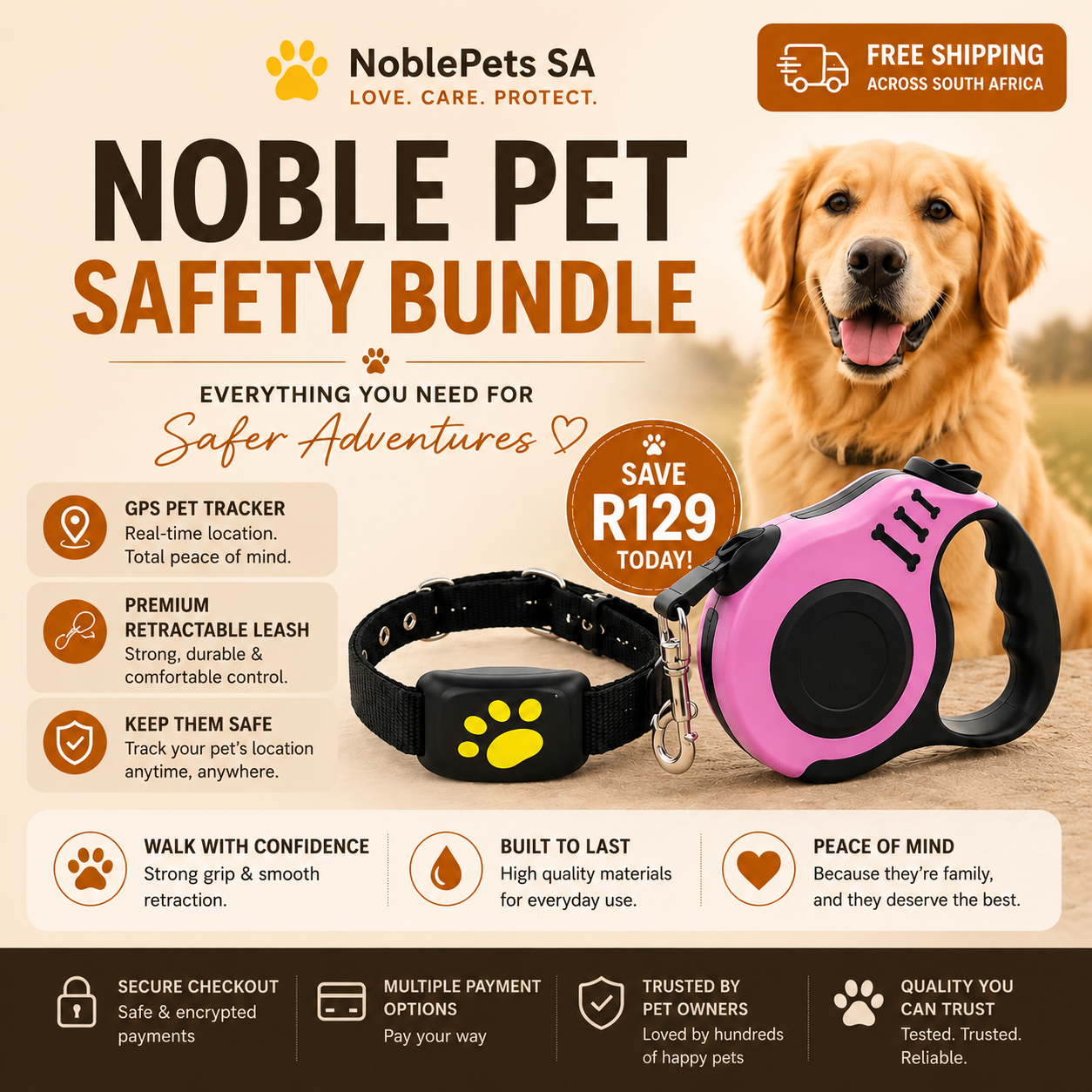 Noble Pet Safety Bundle