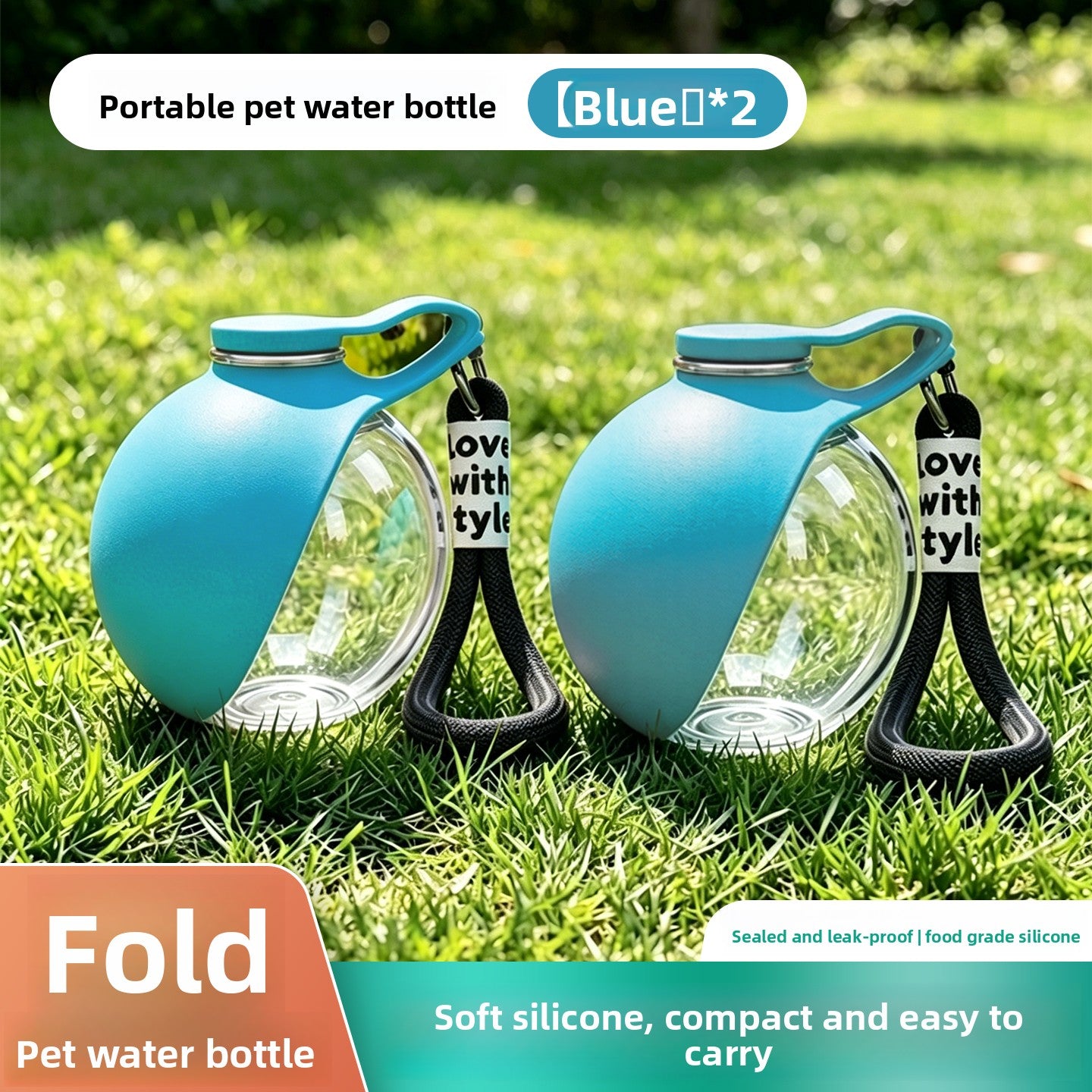 Pet Water Bottle for Dogs and Cats